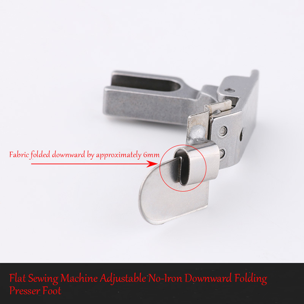 Textile Sewing Machine - Pied presseur rabattable vers le bas
