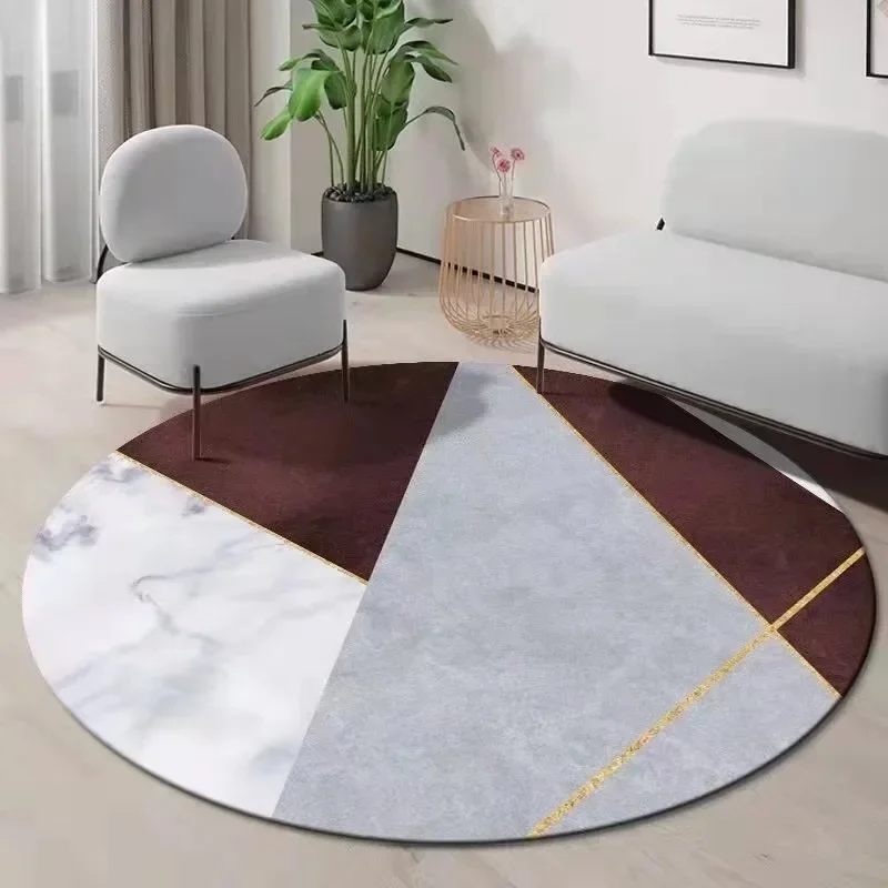 Century Textile & Sewing Supply - ~O~ Tapis rond géométrique avec un