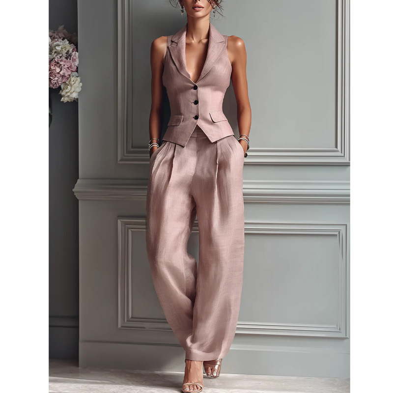 Sewing Vest - Ensemble deux pièces été 2026 pour