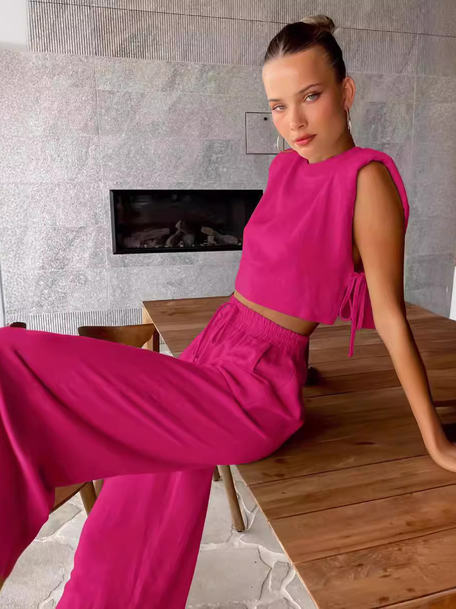 Shoulder Pad Set In - Ensemble deux pièces tendance pour femme