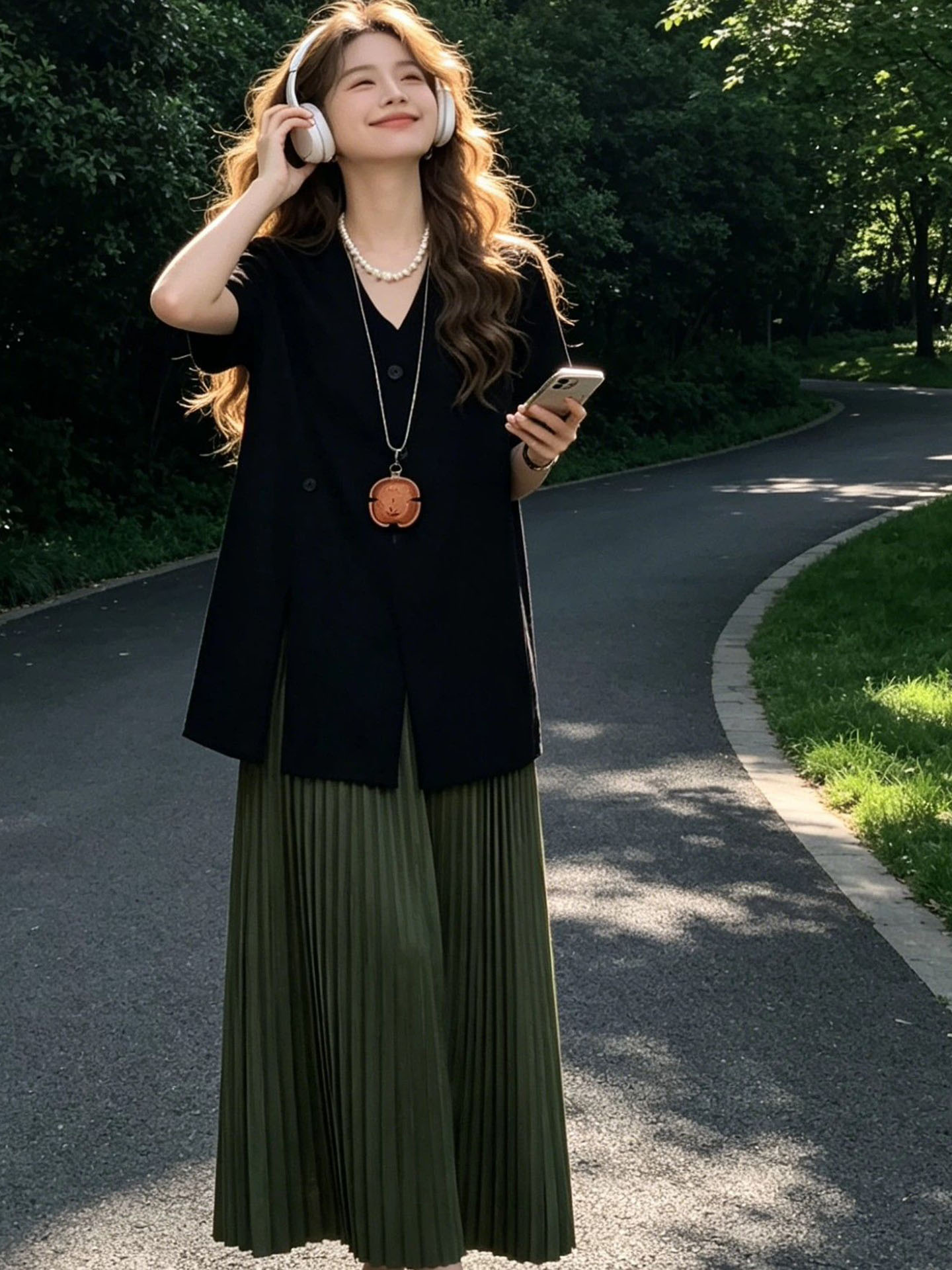 Shoulder Pad Set In - Ensemble tailleur élégant et décontracté pour