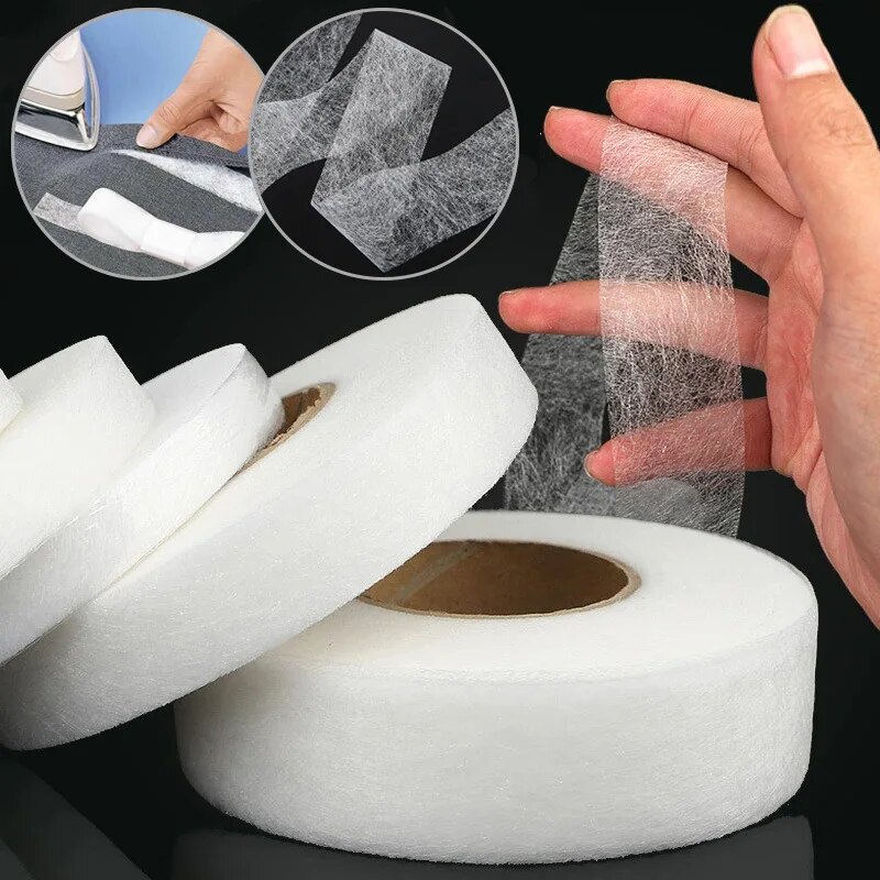 Interfacing Iron On - Ruban adhésif Double face thermofusible pour