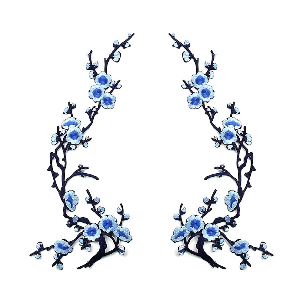 Sewing In Textile - Patchs thermocollants DIY Fleur de cerisier,