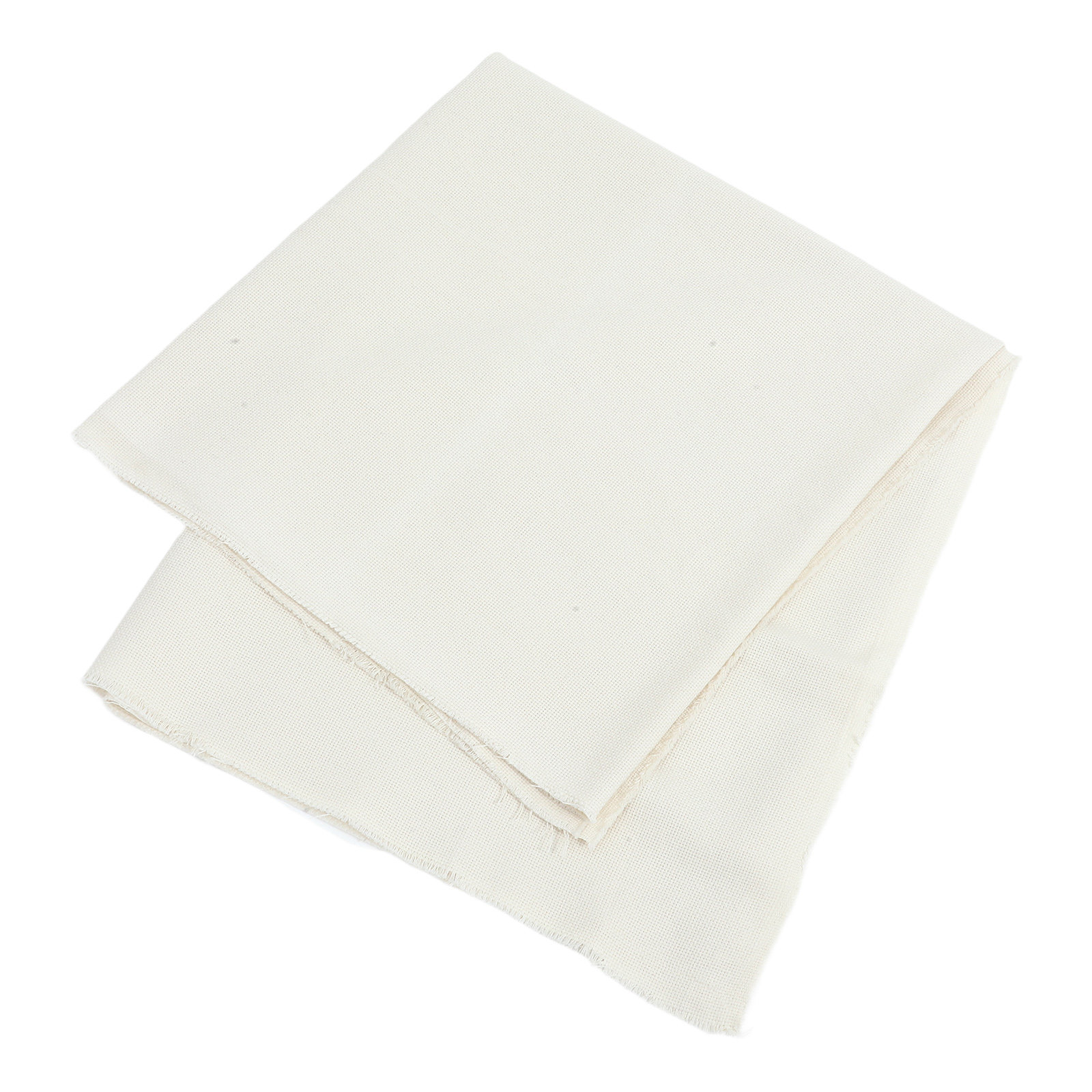 Sewing Embroidery Fabric - Carrés de tissu de lin brodé,