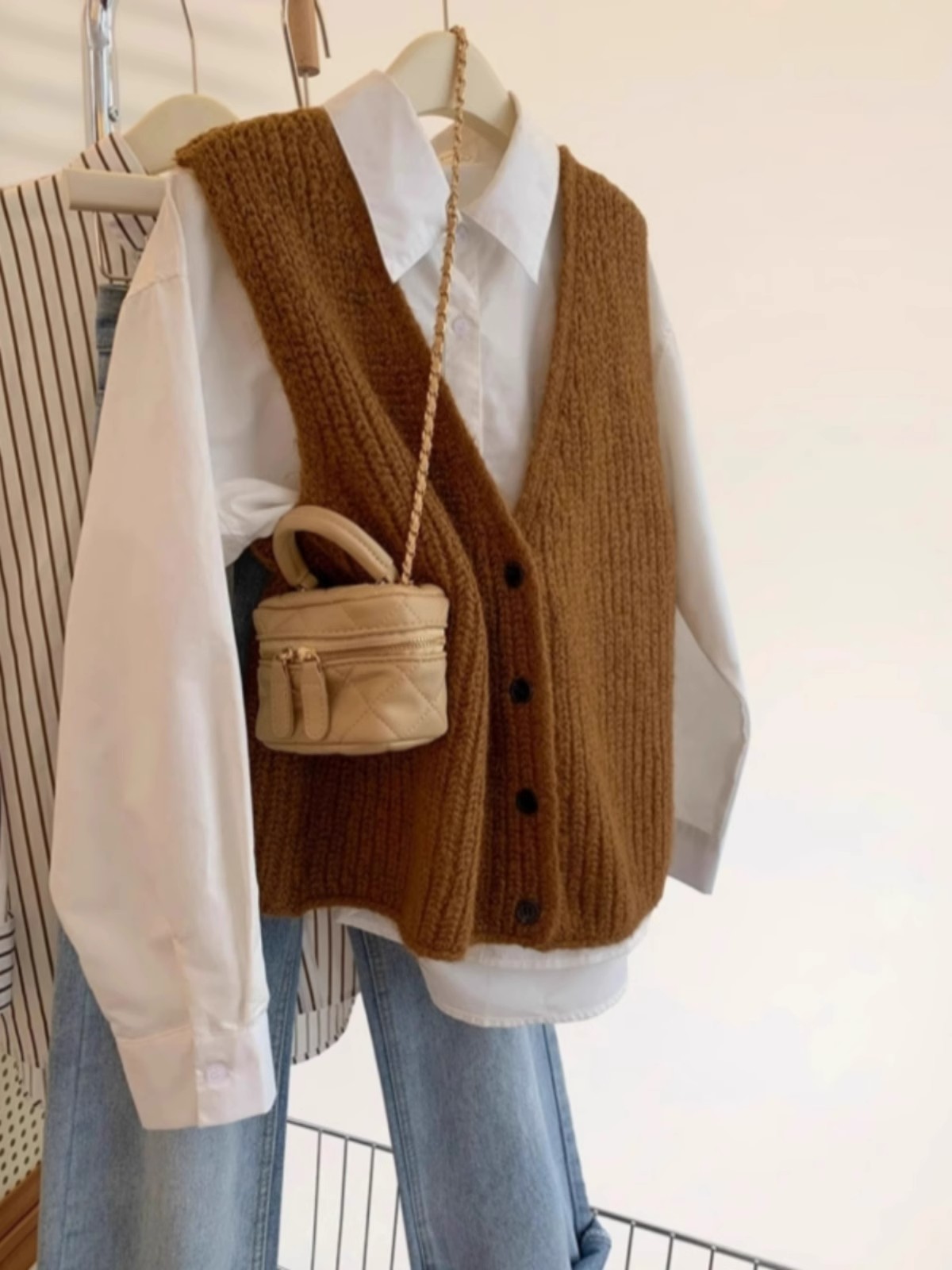 Ensemble deux pièces style cor - Shoulder Pad Set In avis et prix