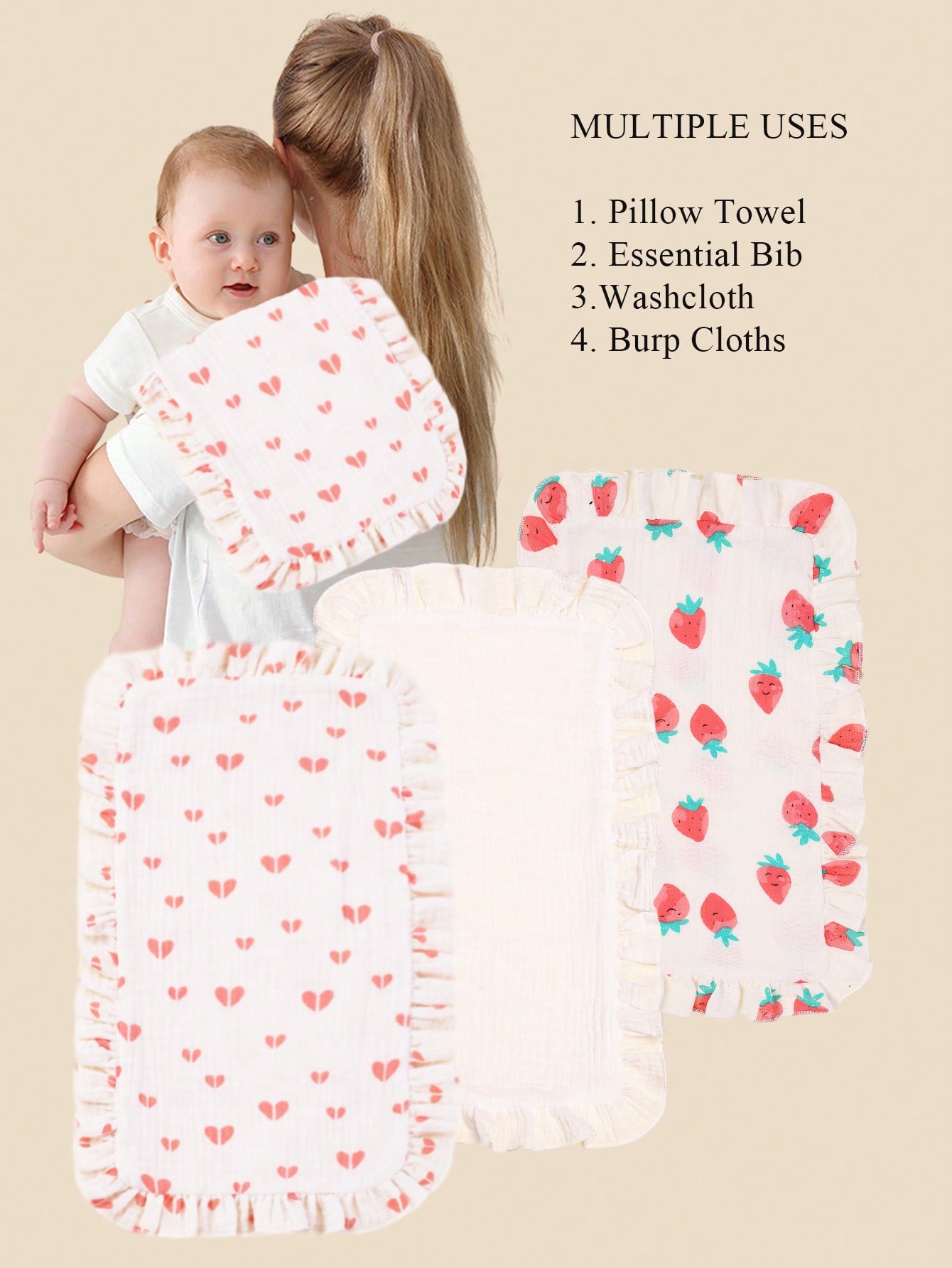 3 pièces/ensemble mousseline d - Shoulder Pad Set In avis et prix