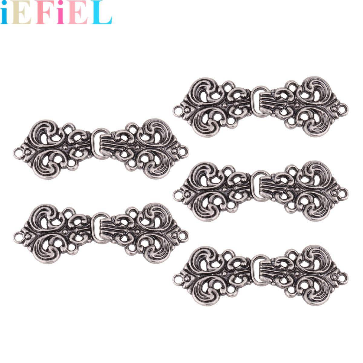 5 paires de boutons décoratifs - Hook Eye Fastener avis et prix
