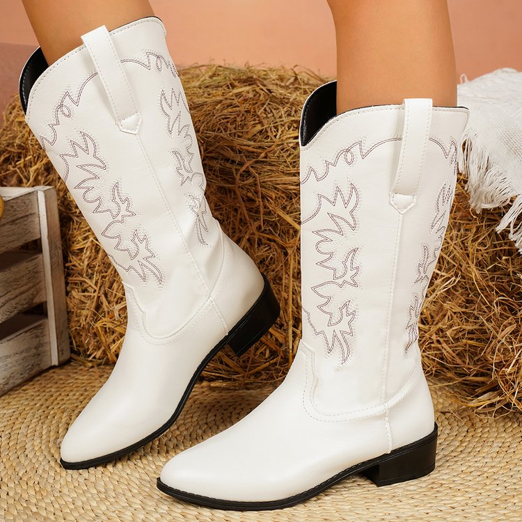 Nouvelles bottes de cow-boy oc - Sewing Embroidery Fabric avis et prix