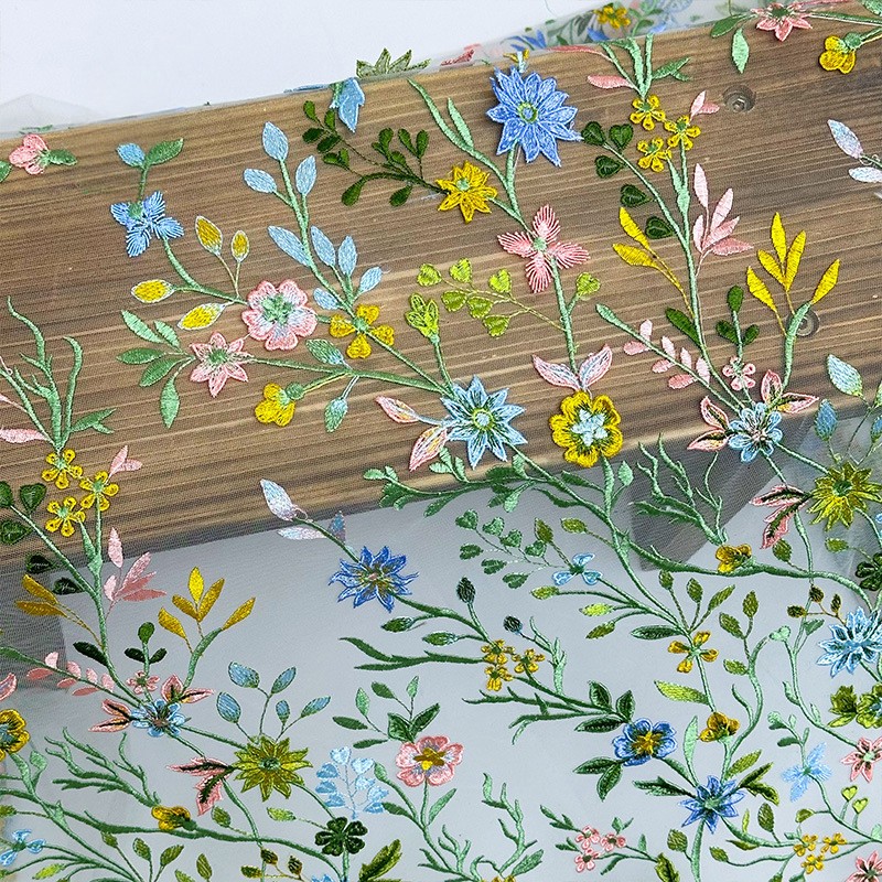 Tissu en dentelle de tulle bro - Sewing In Textile avis et prix