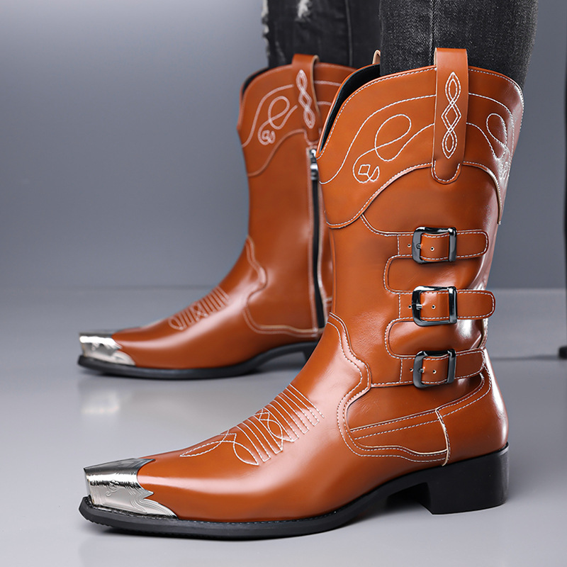 Bottes hautes en cuir verni st - Sewing Embroidery Fabric avis et prix