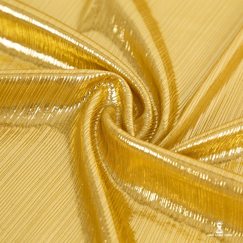 Tissu tricoté côtelé jaune dor - Sewing Knit avis et prix