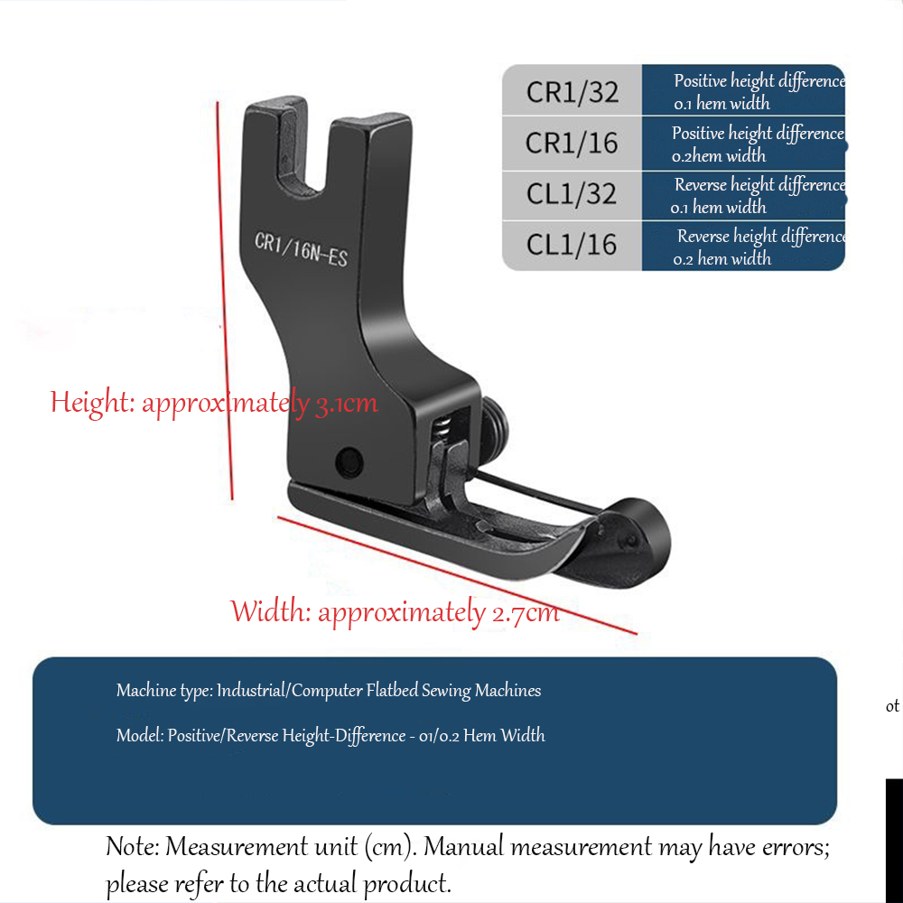 Pied presseur haut-bas en acie - Textile Sewing Machine avis et prix