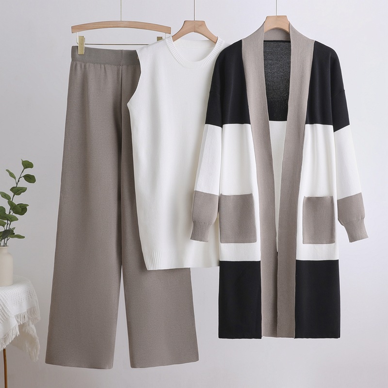 Ensemble trois pièces en trico - Sewing Vest avis et prix