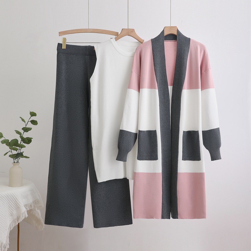 Ensemble trois pièces en trico - Sewing Vest avis et prix