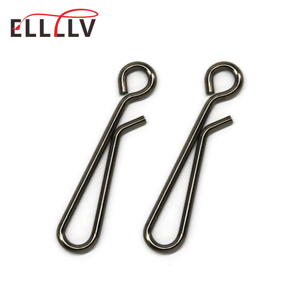 100 pièces pêche en eau salée  - Hook Eye Fastener avis et prix