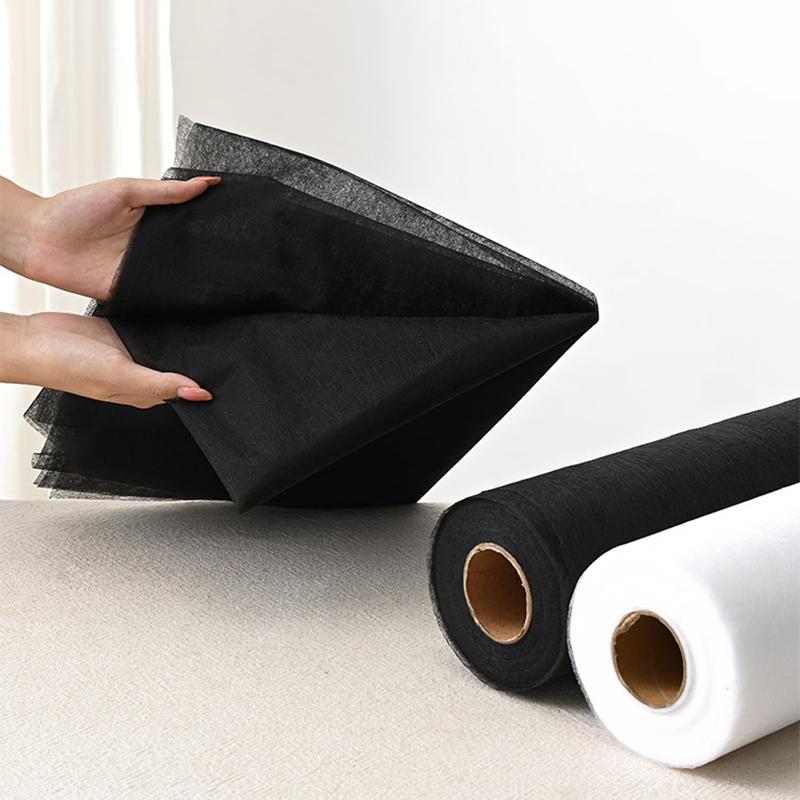 Tissu adhésif Double face noir - Interfacing Iron On avis et prix